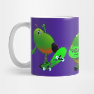 GreenSkinMango g’mangos FreakyGreenTiki Mug